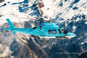 Agusta A109 F-GPHA at Courchevel